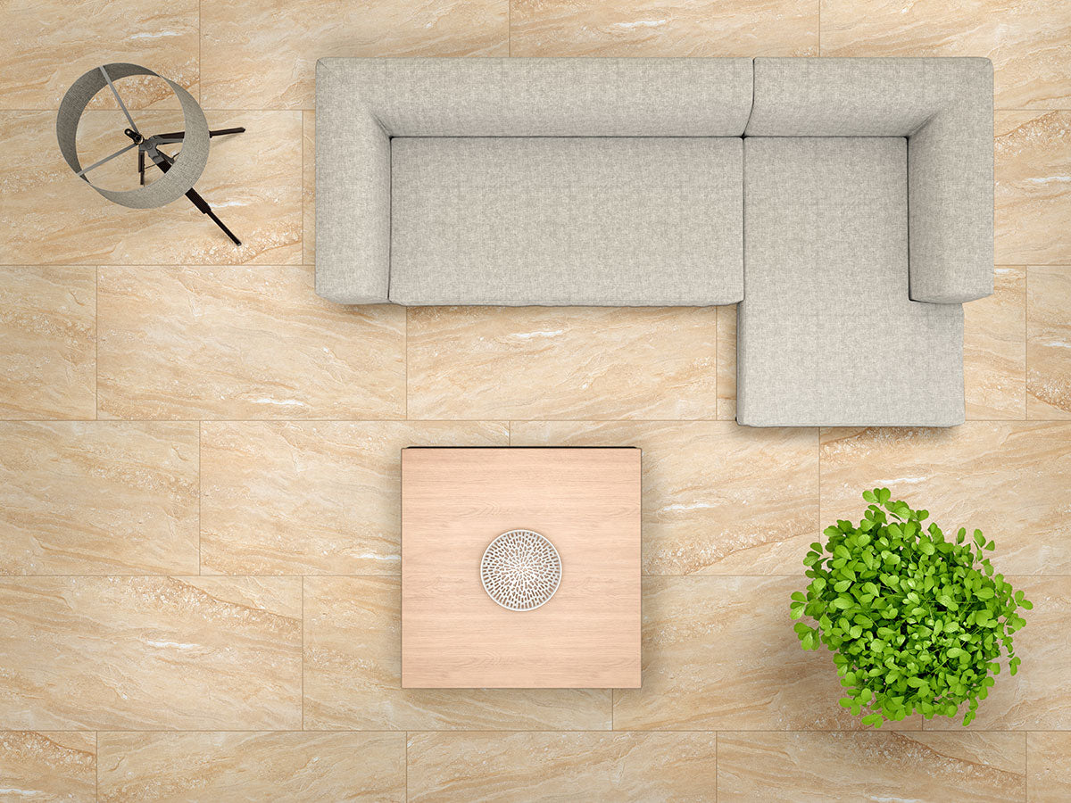 MSI Aria Oro 2 x 4 Polished Porcelain mosaic (NARIORO2X4P) – MSI room scene
