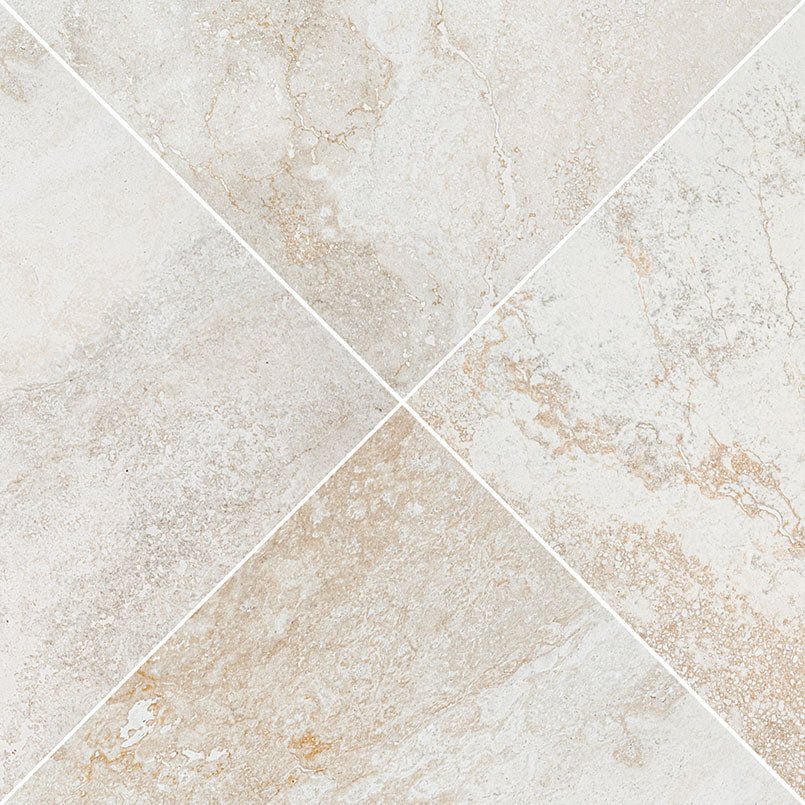 MSI Living Style Travertino 24 x 24 Matte Porcelain paver (LPAVNLIVTRA2424) – MSI product image