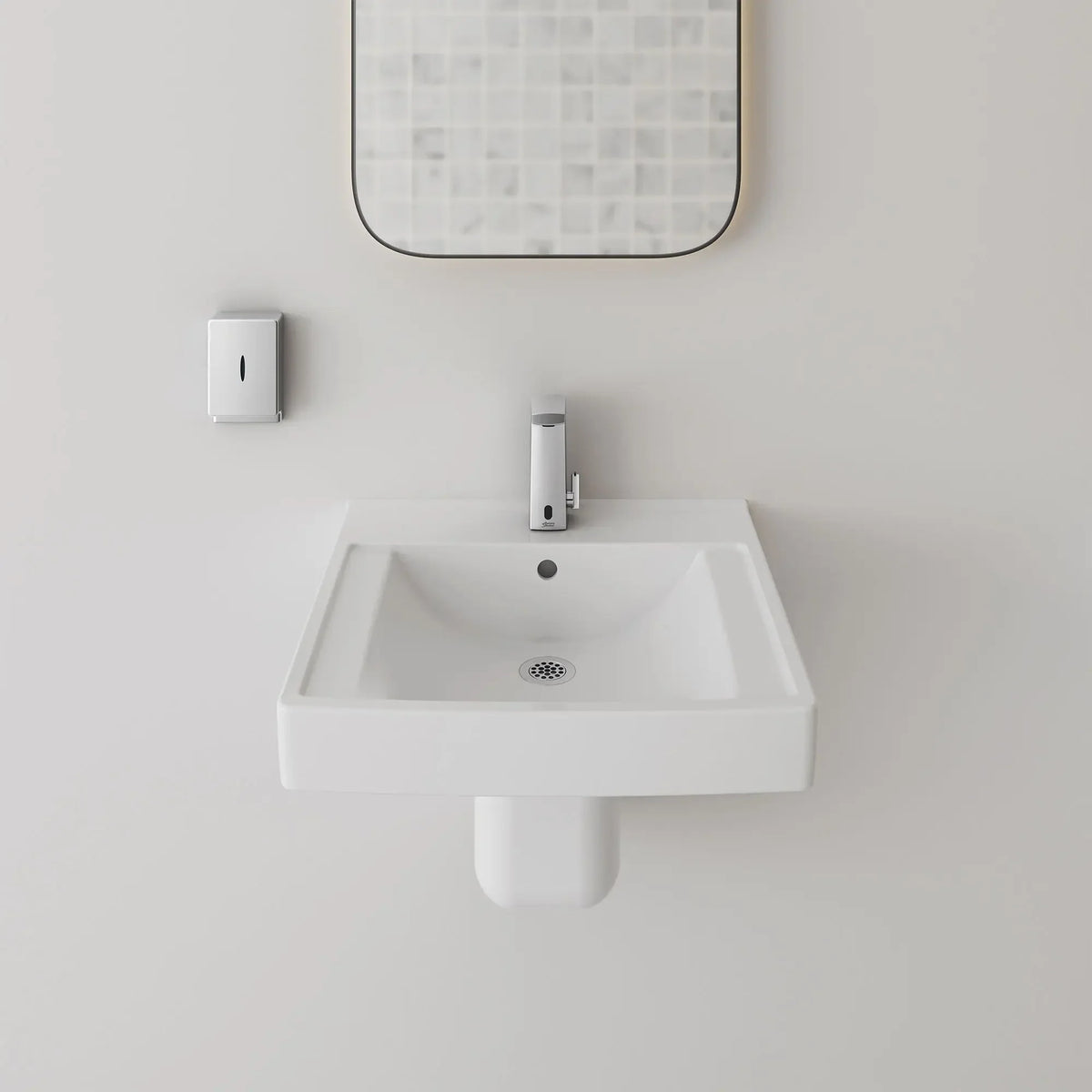 American Standard Vitreous China Shroud with EverClean for Wall-Hung Sink - product view