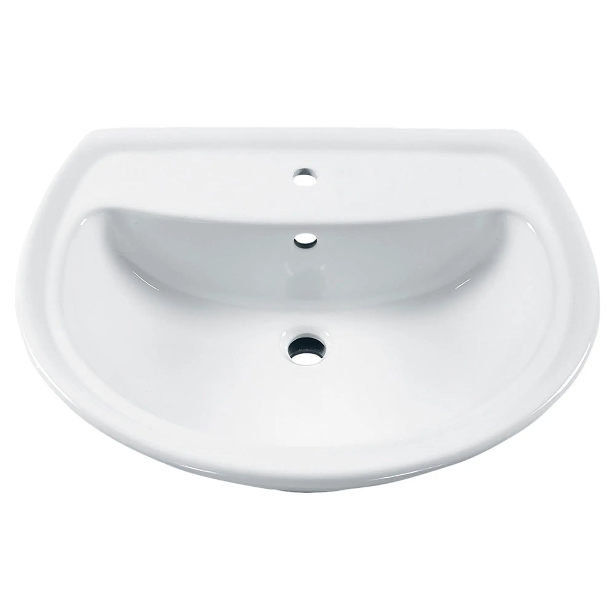 American Standard Cadet Center Hole Only Pedestal Sink Top - White