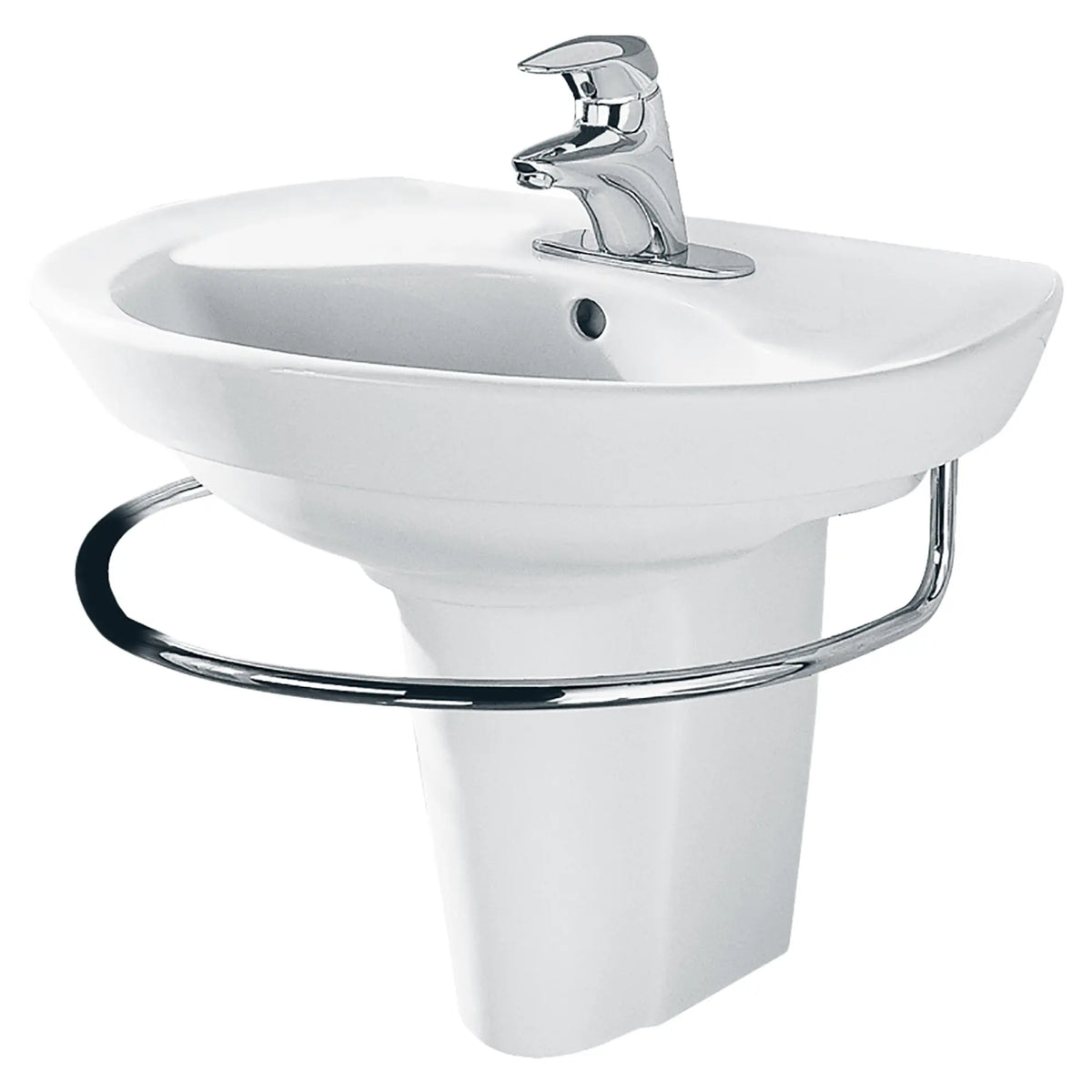 American Standard Ravenna Center Hole Only Pedestal Sink Top - White