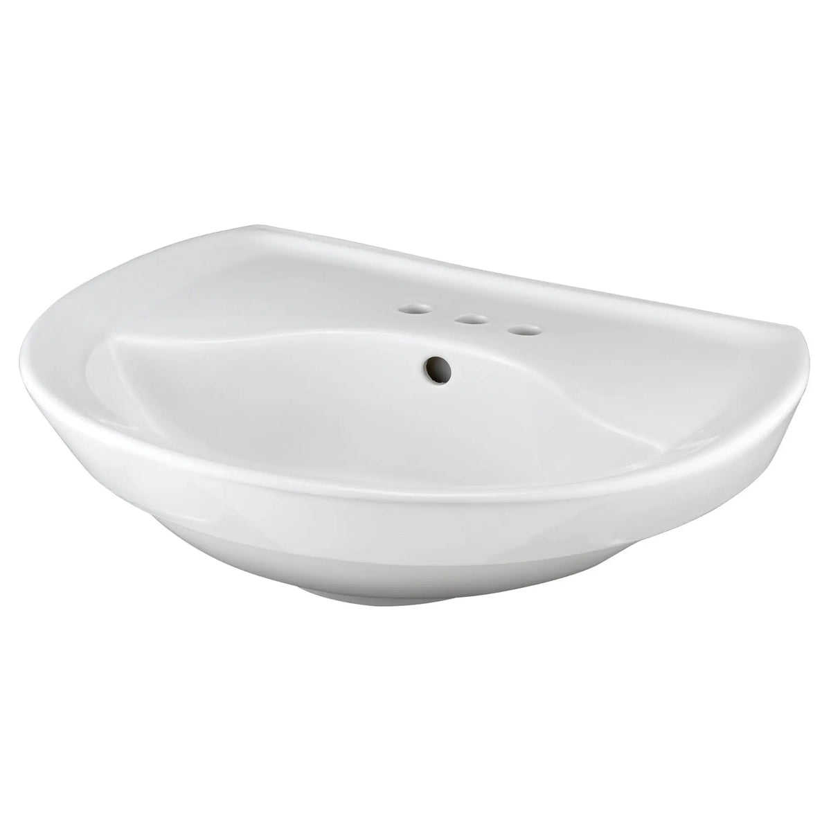American Standard Ravenna 4-Inch Centerset Pedestal Sink Top - details