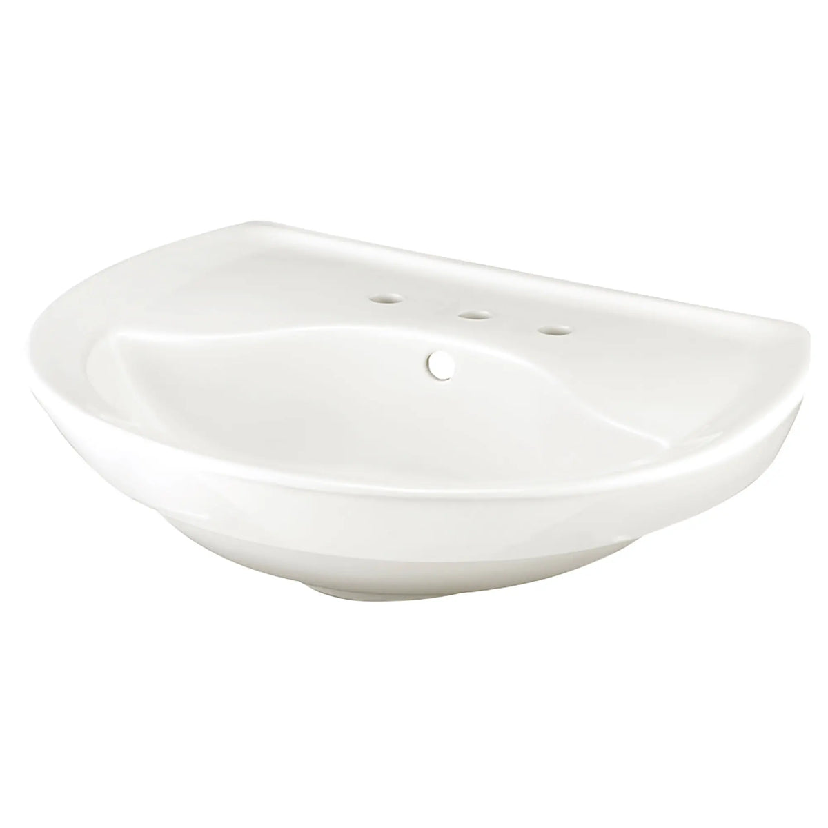American Standard Ravenna 8-Inch Widespread Pedestal Sink Top - White