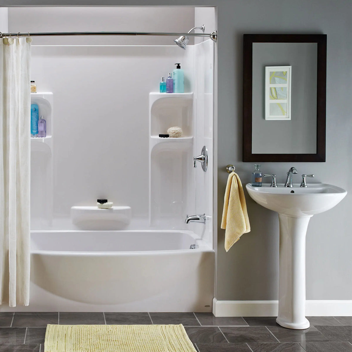 American Standard Ravenna 8-Inch Widespread Pedestal Sink Top - product view