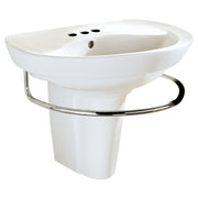 American Standard Ravenna 4-Inch Centerset Pedestal Sink Top and Leg Combination - White
