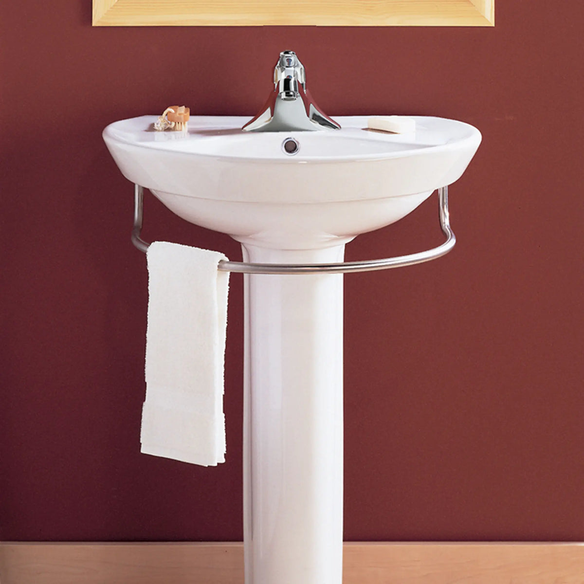 American Standard Ravenna 4-Inch Centerset Pedestal Sink Top and Leg Combination - product view