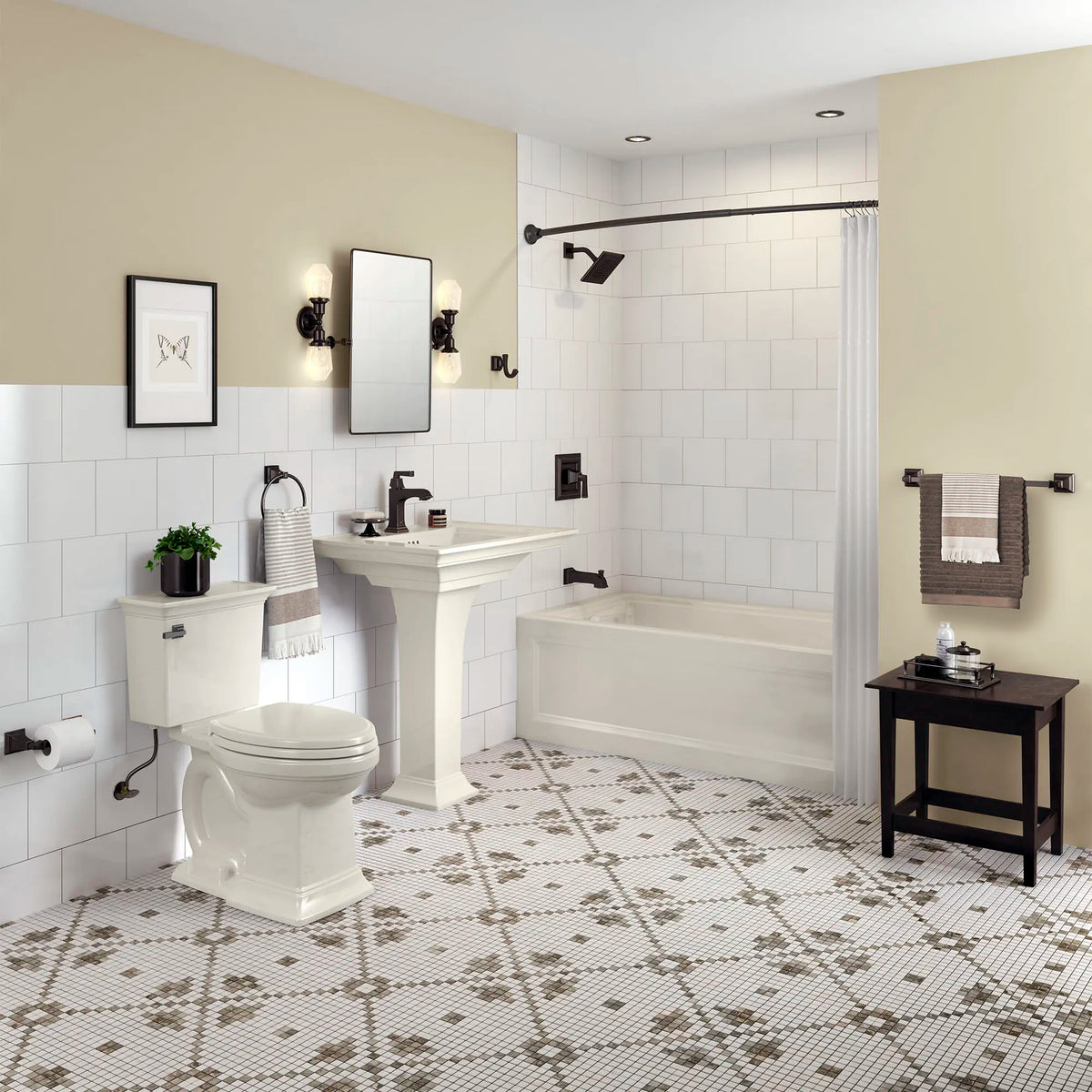 American Standard Town Square S Center Hole Only Pedestal Sink Top - details