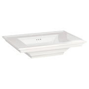 American Standard Town Square S 4-Inch Centerset Pedestal Sink Top - White
