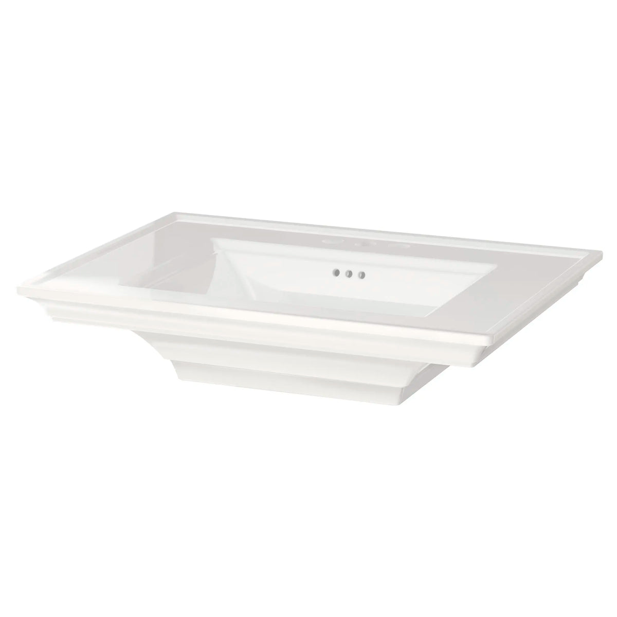 American Standard Town Square S 4-Inch Centerset Pedestal Sink Top - product view
