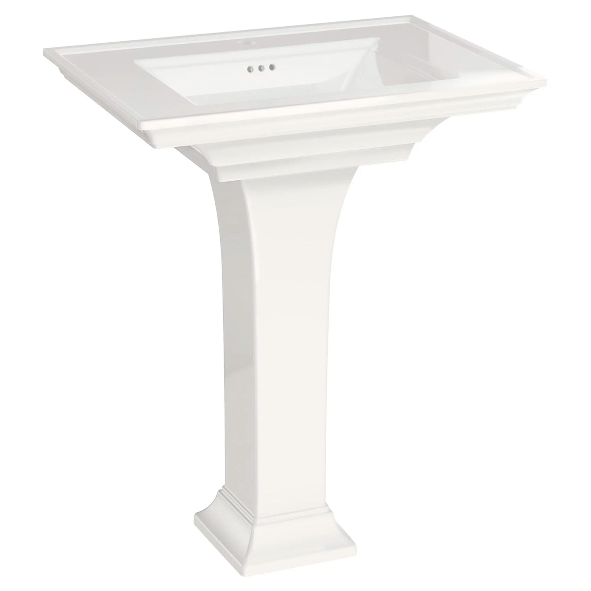 American Standard Town Square S Center Hole Only Pedestal Sink Top and Leg Combination - product view