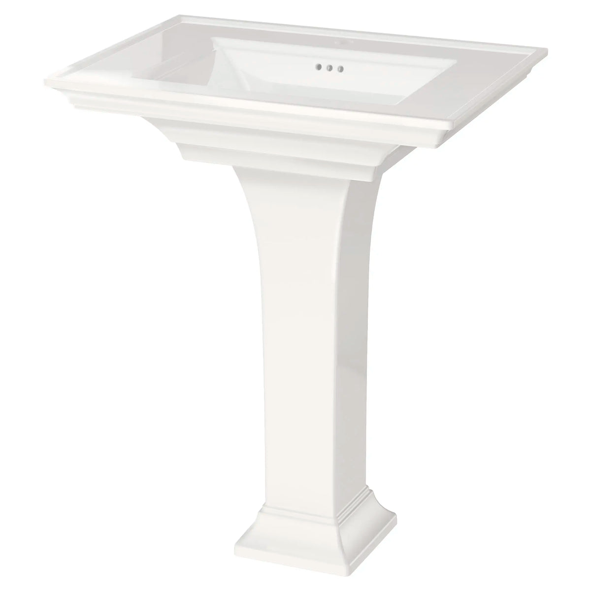 American Standard Town Square S Center Hole Only Pedestal Sink Top and Leg Combination - product view