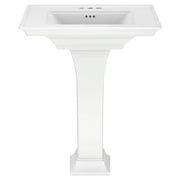 American Standard Town Square S 4-Inch Centerset Pedestal Sink Top and Leg Combination - White