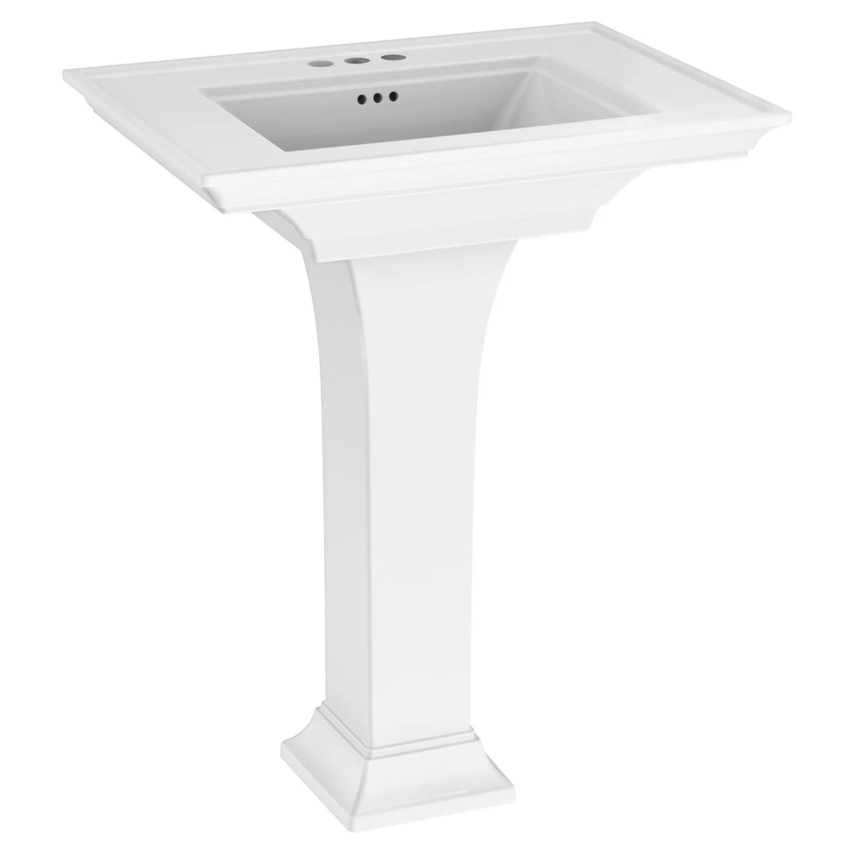 American Standard Town Square S 4-Inch Centerset Pedestal Sink Top and Leg Combination - product view