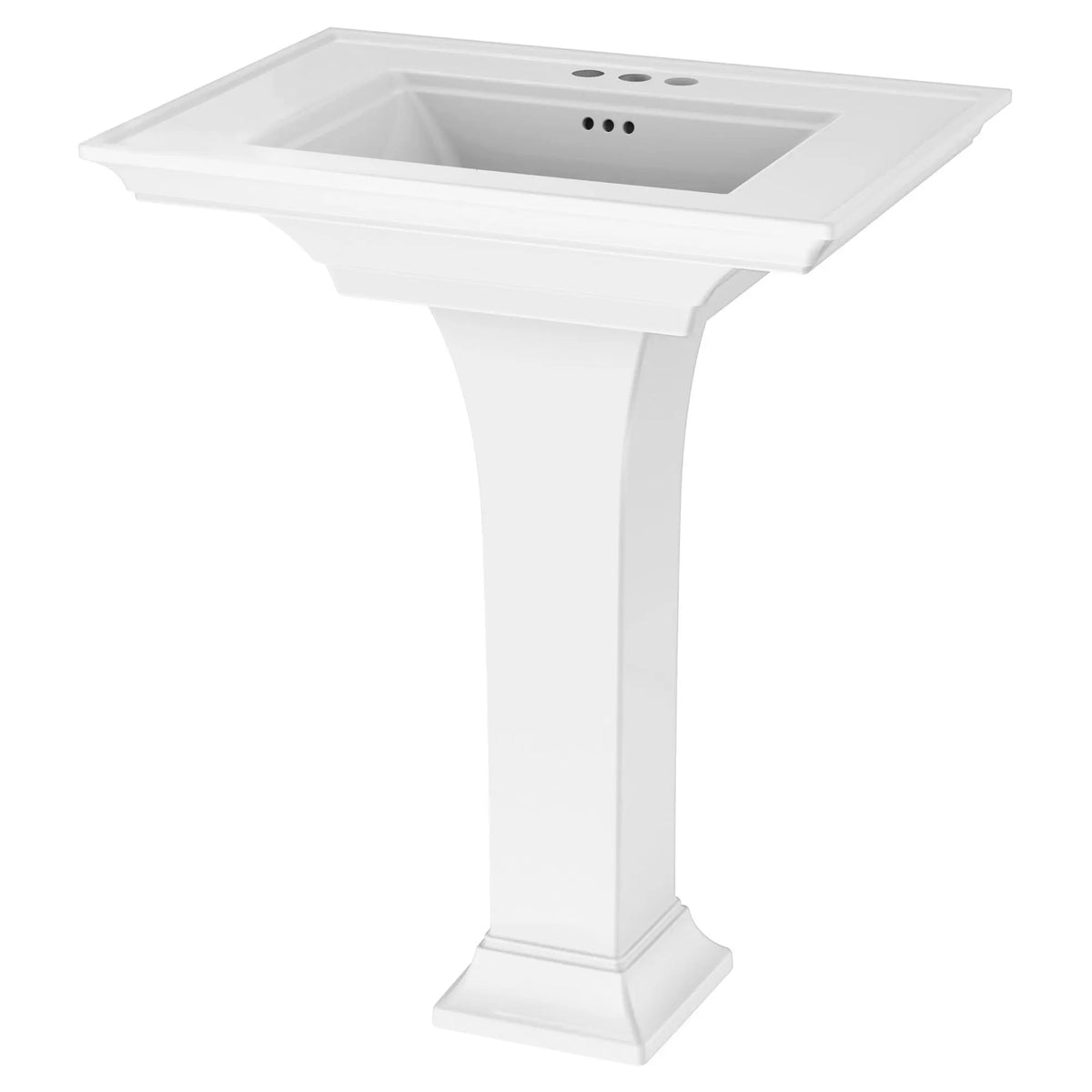 American Standard Town Square S 4-Inch Centerset Pedestal Sink Top and Leg Combination - product view