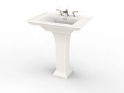 American Standard Town Square S 8-Inch Widespread Pedestal Sink Top and Leg Combination - White