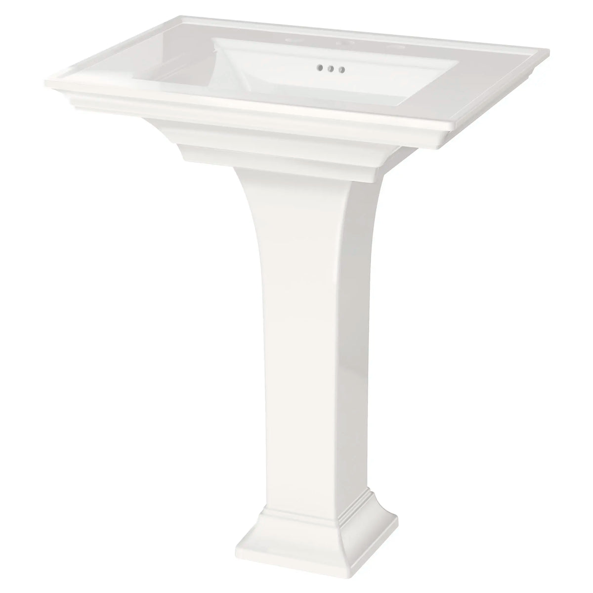 American Standard Town Square S 8-Inch Widespread Pedestal Sink Top and Leg Combination - product view