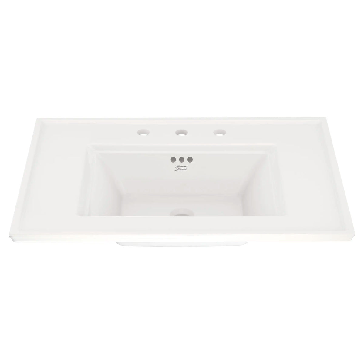 American Standard Town Square S Vanity Top with 8-Inch Widespread - White