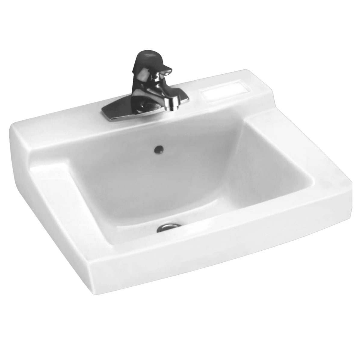 American Standard Declyn Wall-Hung Sink With 4-Inch Centerset, for Concealed Arms - product view