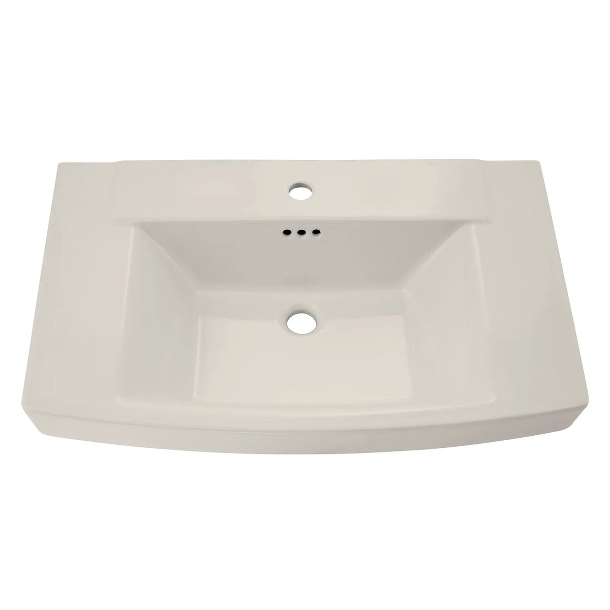 American Standard Townsend Center Hole Only Pedestal Sink Top - details