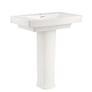American Standard Townsend Center Hole Only Pedestal Sink Top and Leg Combination - White
