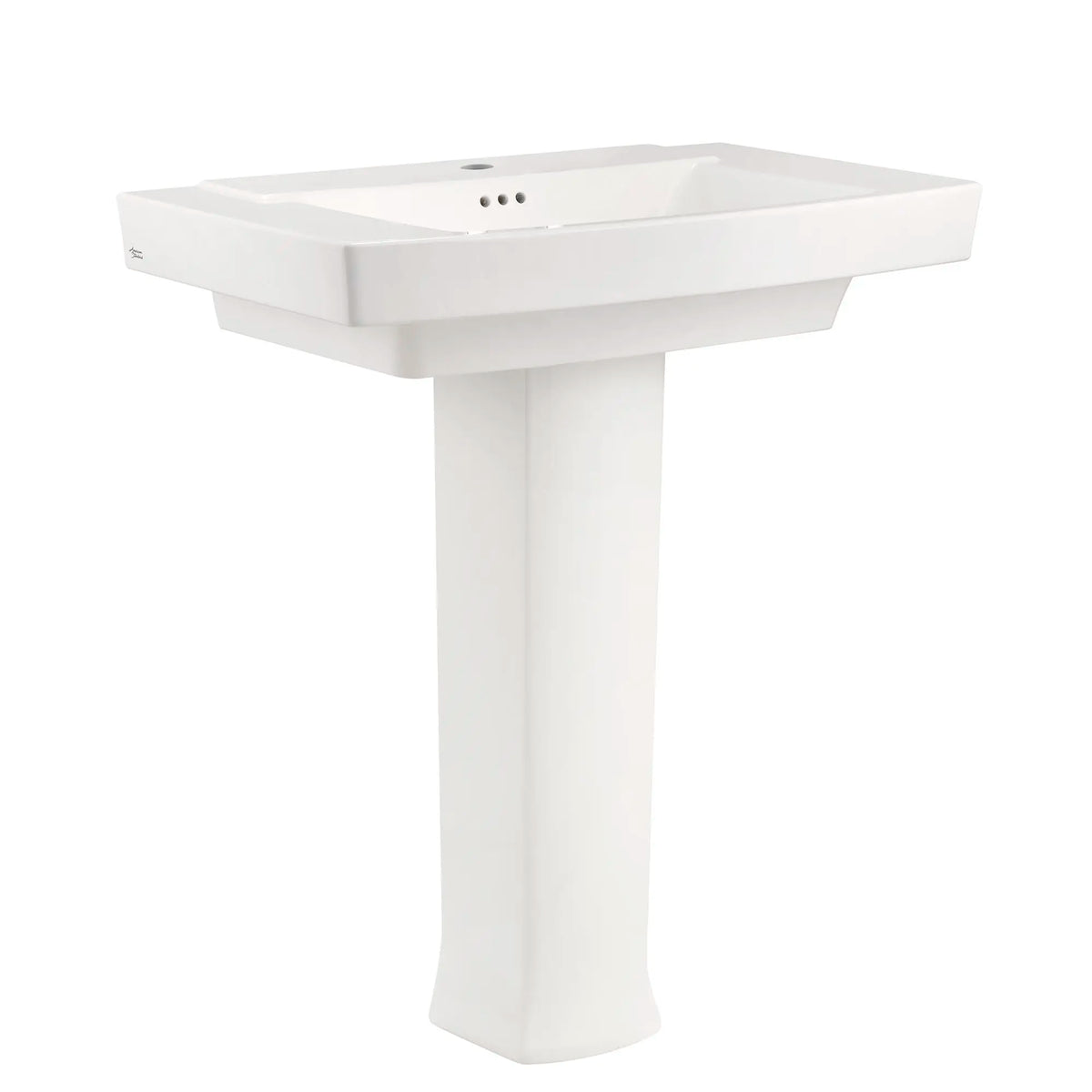 American Standard Townsend Center Hole Only Pedestal Sink Top and Leg Combination - White