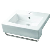American Standard Boxe Semi-Countertop Sink With Center Hole Only - White