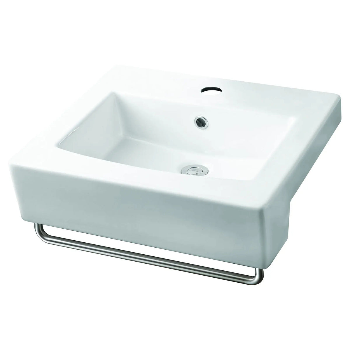 American Standard Boxe Semi-Countertop Sink With Center Hole Only - White
