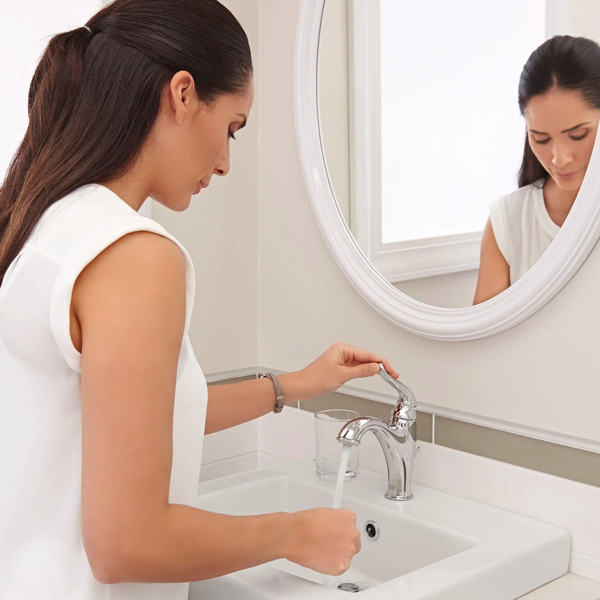 American Standard Boxe Semi-Countertop Sink With Center Hole Only - product view