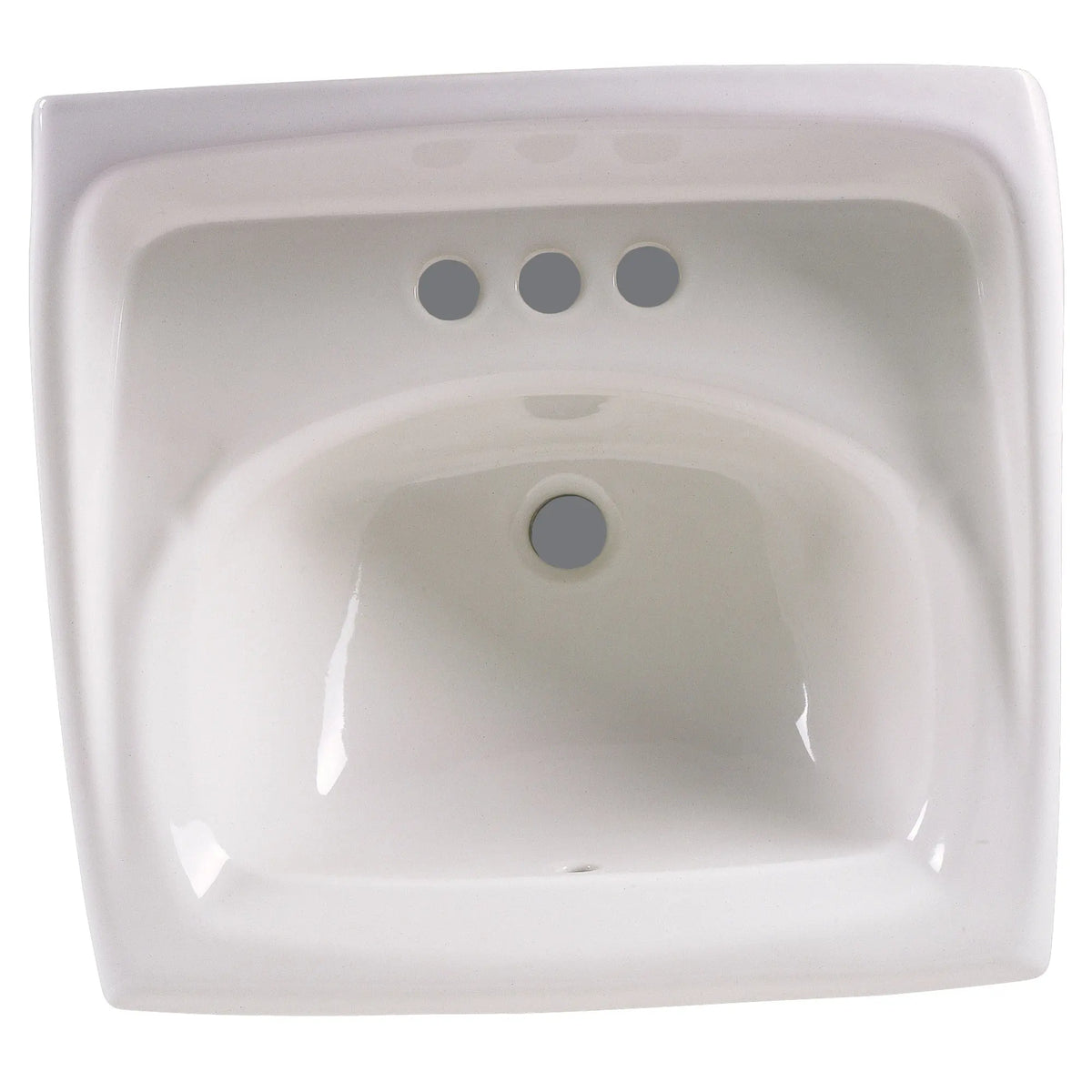 American Standard Lucerne Wall-Hung Sink With 4-Inch Centerset - White