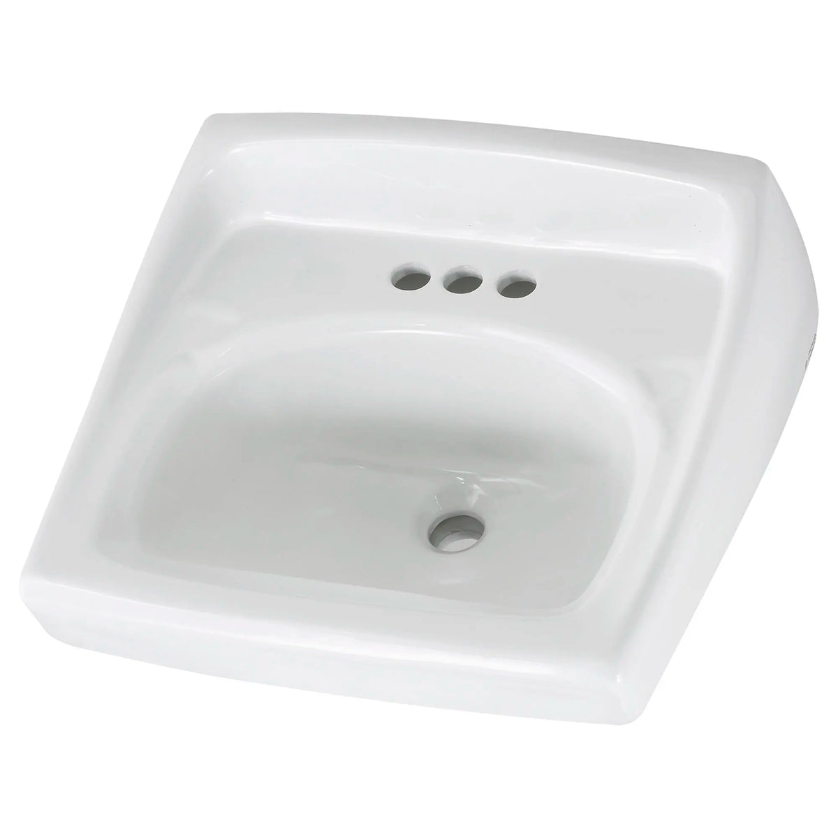American Standard Lucerne Wall-Hung Sink for Exposed Bracket Support With 4-Inch Centerset - product view