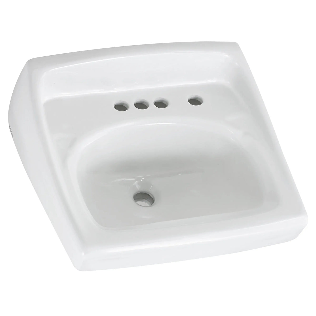 American Standard Lucerne Wall-Hung Sink With 4-Inch Centerset and Extra Right-Hand Hole - product view