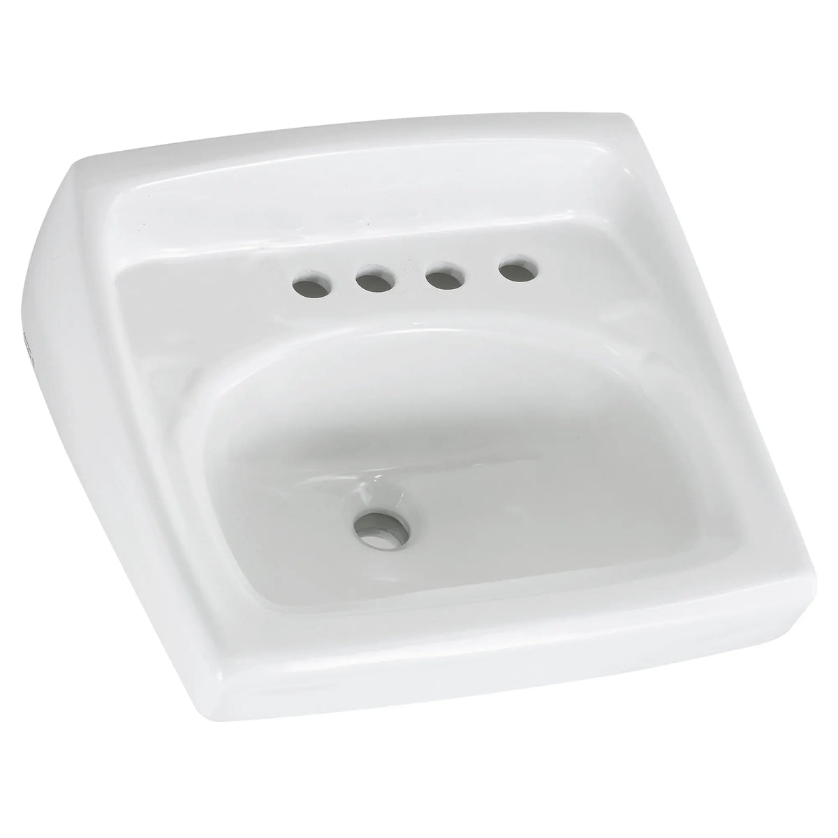 American Standard Lucerne Wall-Hung Sink With 8-Inch Widespread and Extra Right-Hand Hole - product view