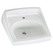 American Standard Lucerne Wall-Hung Sink for Exposed Bracket Support With Center Hole Only - White