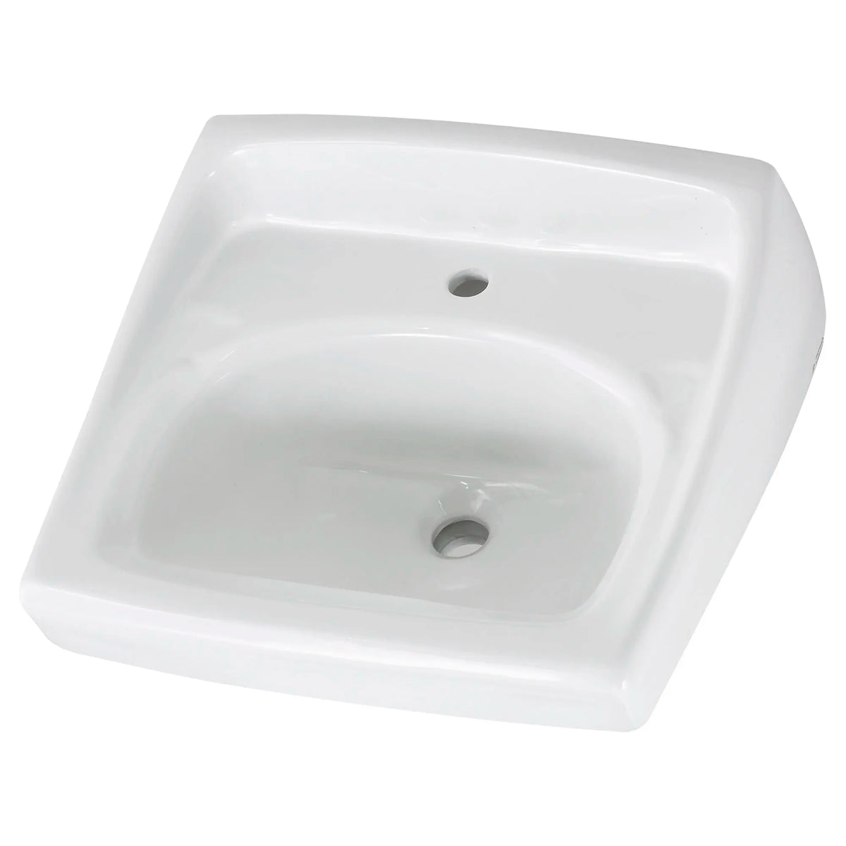 American Standard Lucerne Wall-Hung Sink for Exposed Bracket Support With Center Hole Only - product view