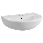 American Standard 22-Inch Evolution 4-Inch Centerset Pedestal Sink Top - White