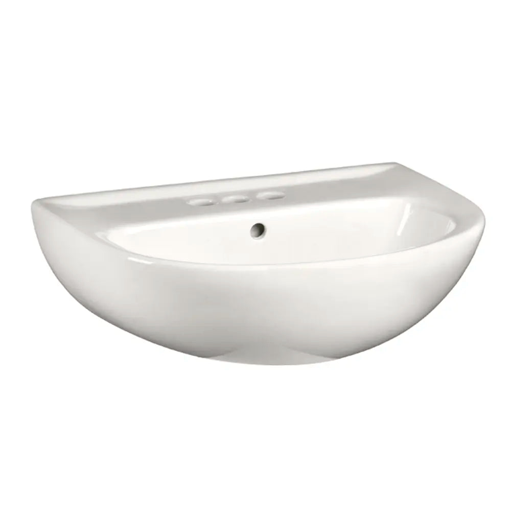 American Standard 24-Inch Evolution 4-Inch Centerset Pedestal Sink Top - White