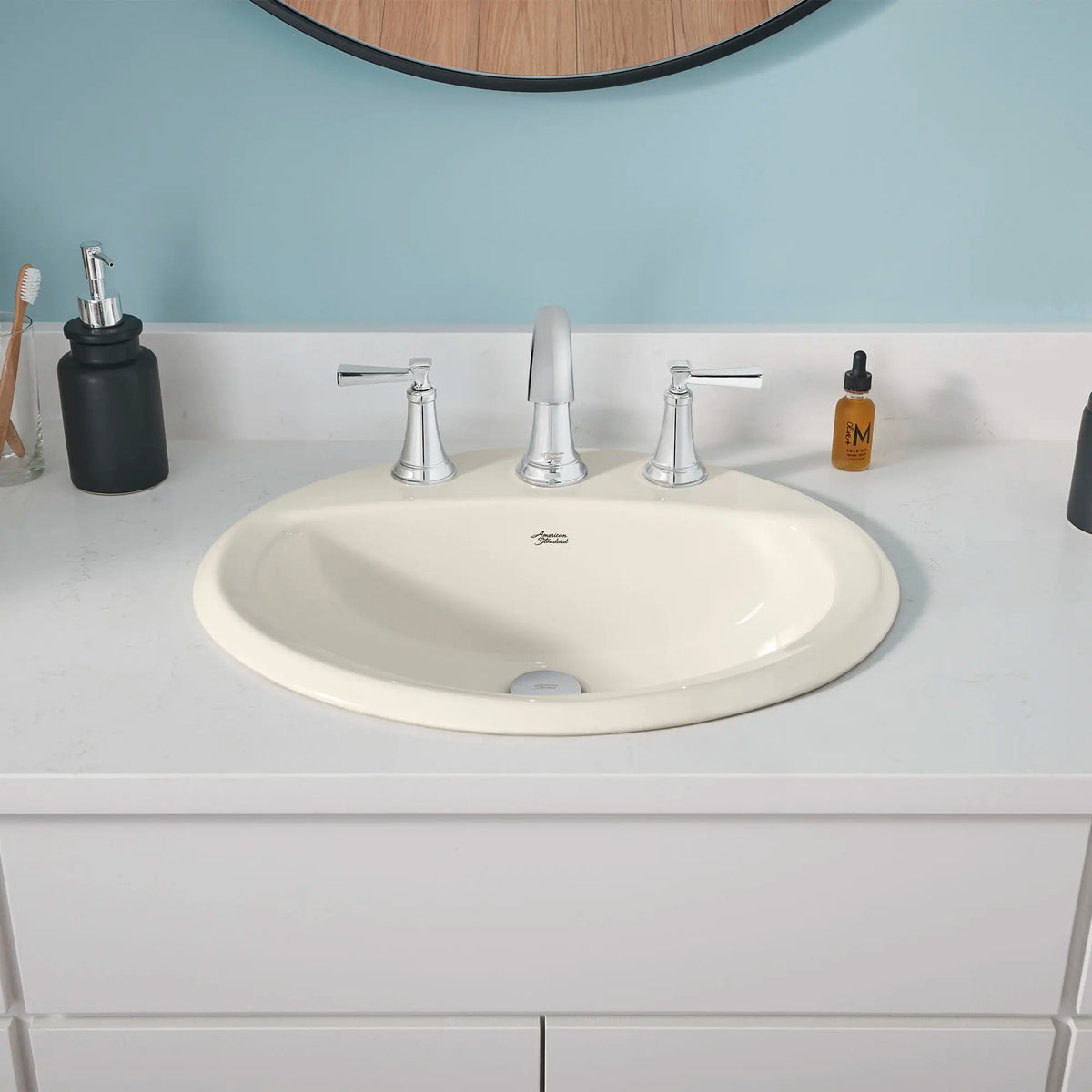 American Standard Aqualyn Drop-In Sink With 8-Inch Widespread - product view