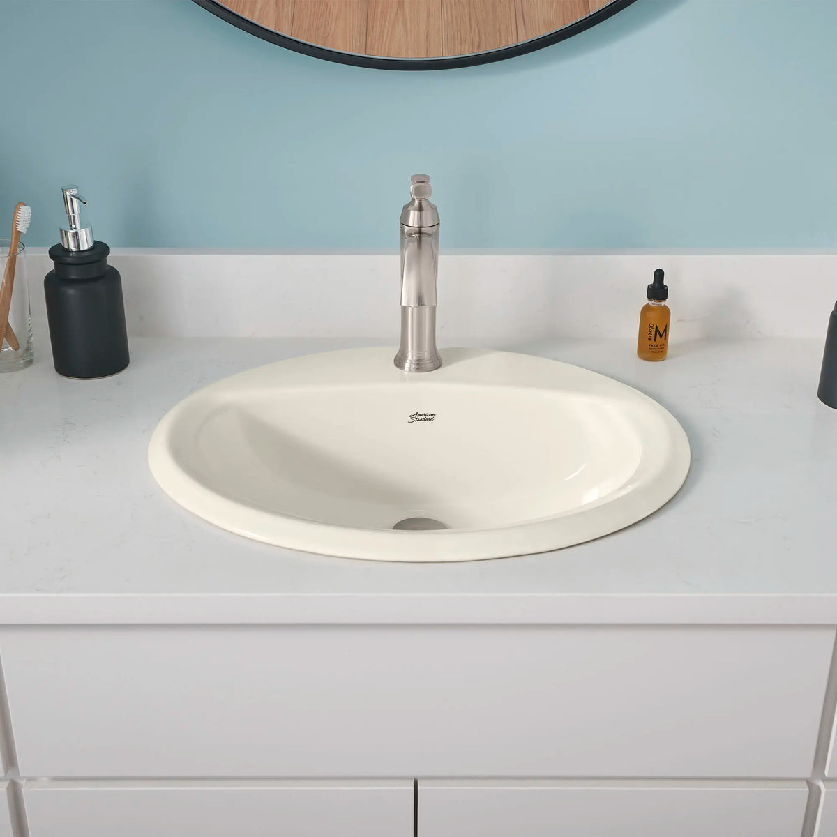 American Standard Aqualyn Drop-In Sink With Center Hole Only - details