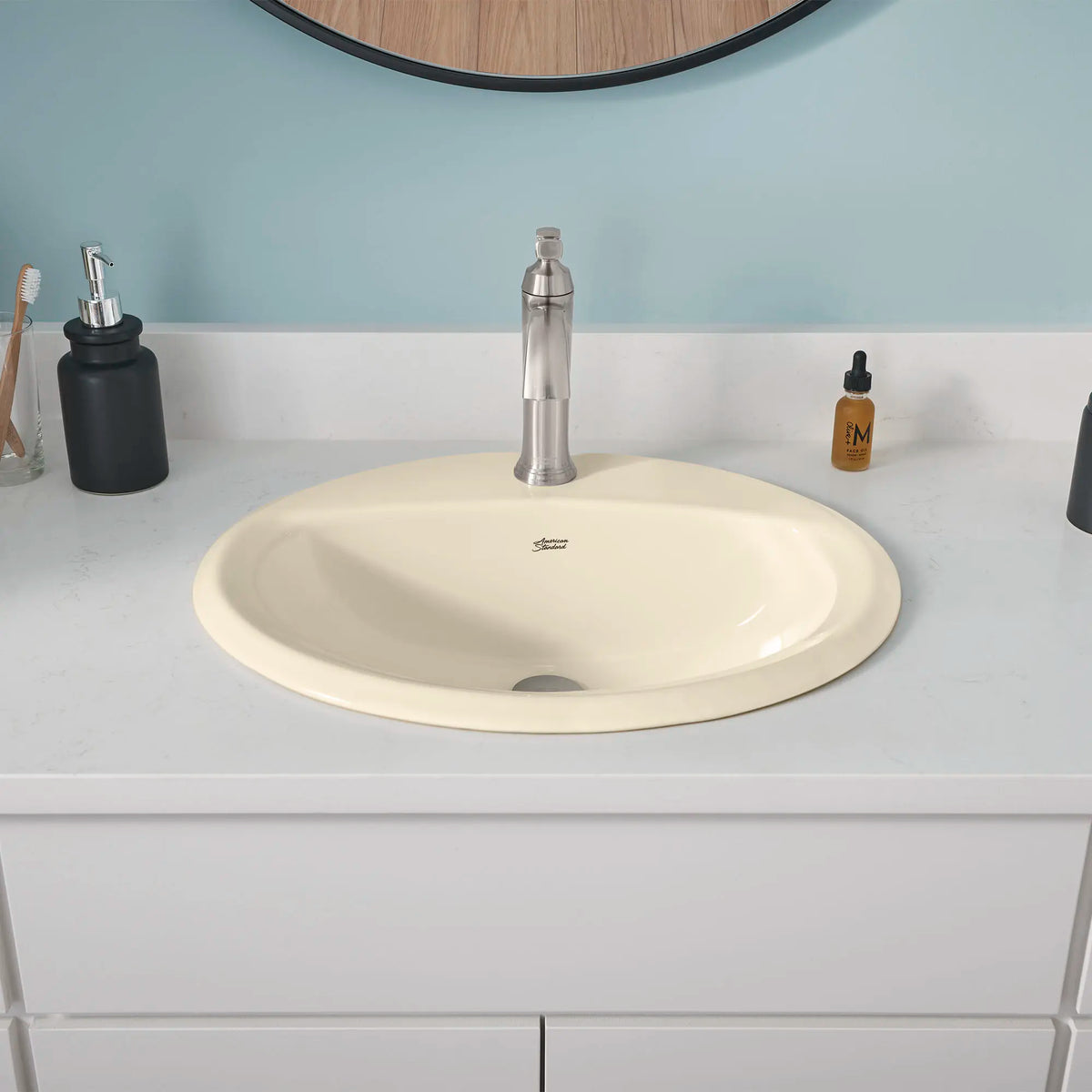 American Standard Aqualyn Drop-In Sink With Center Hole Only - details