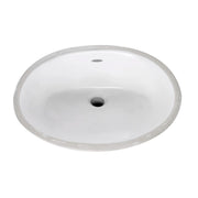 American Standard Ovalyn Small Under Counter Sink With Glazed Underside - White