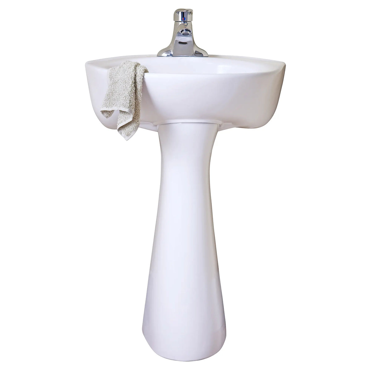 American Standard Cornice Center Hole Only Pedestal Sink Top and Leg Combination - product view