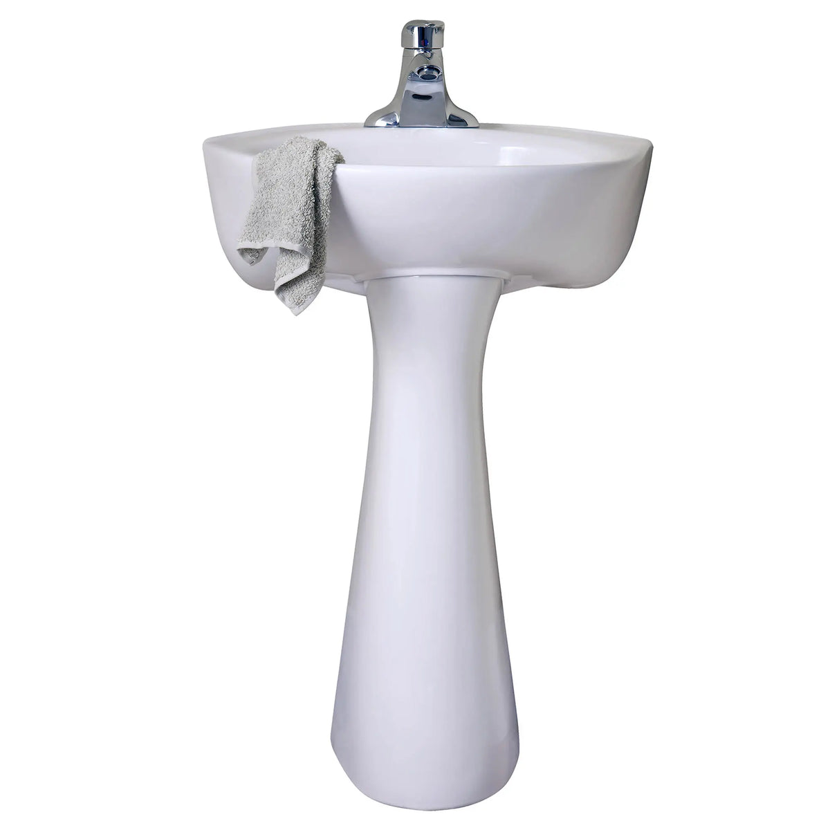 American Standard Cornice Center Hole Only Pedestal Sink Top and Leg Combination - product view