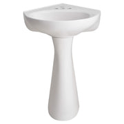 American Standard Cornice 4-Inch Centerset Pedestal Sink Top and Leg Combination - White