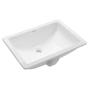 American Standard Studio Under Counter Sink With Glazed Underside - White