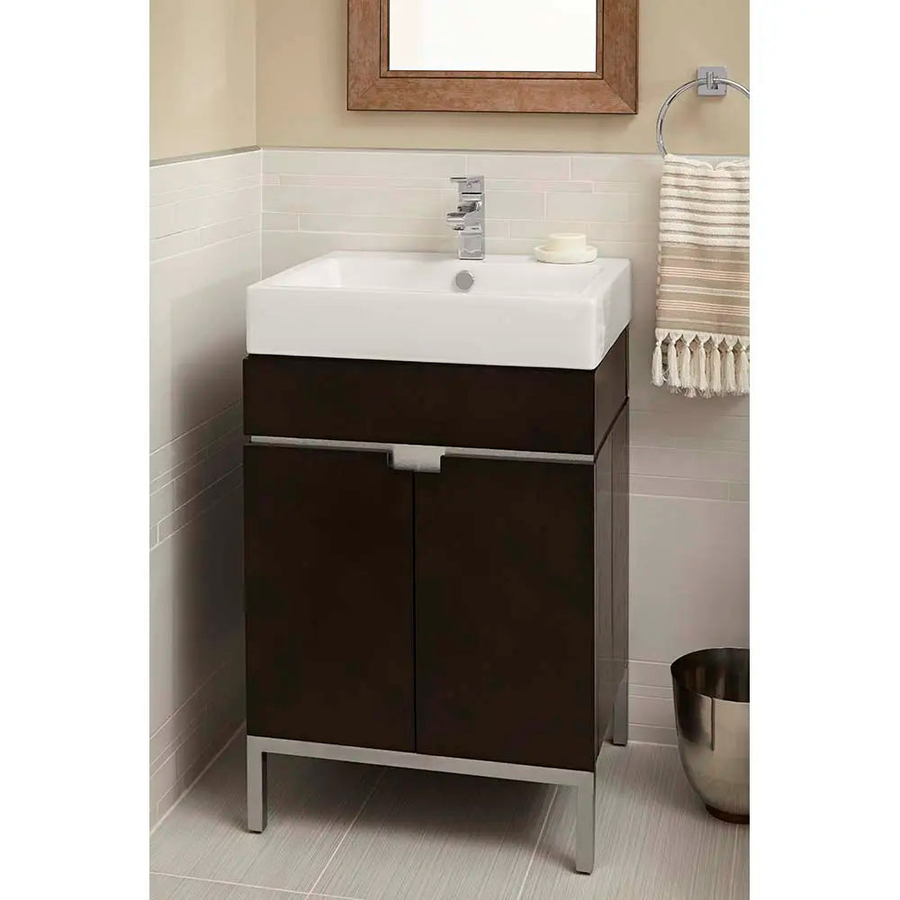 American Standard Studio 22 x 18-1/2-Inch Above Counter Sink With Center Hole Only - details