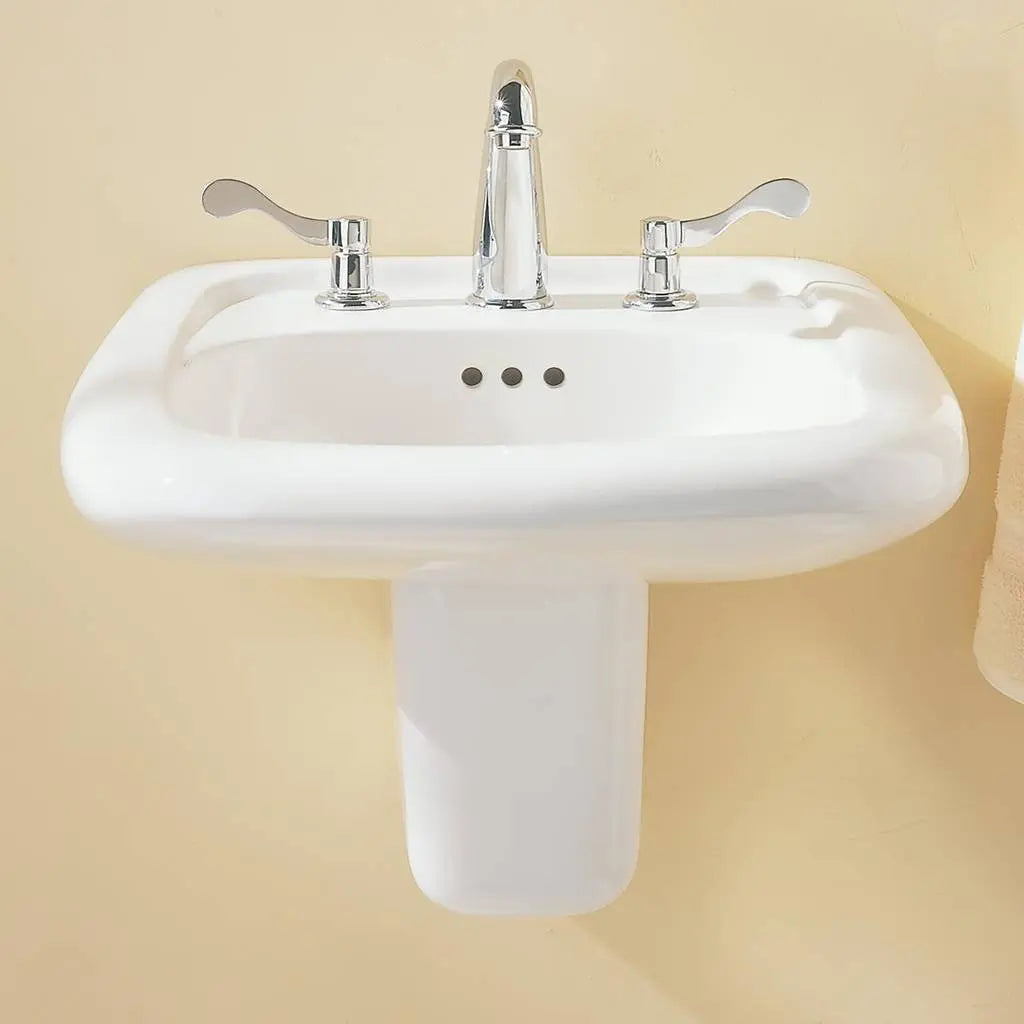 American Standard Murro Wall-Hung EverClean Sink With 4-Inch Centerset - product view