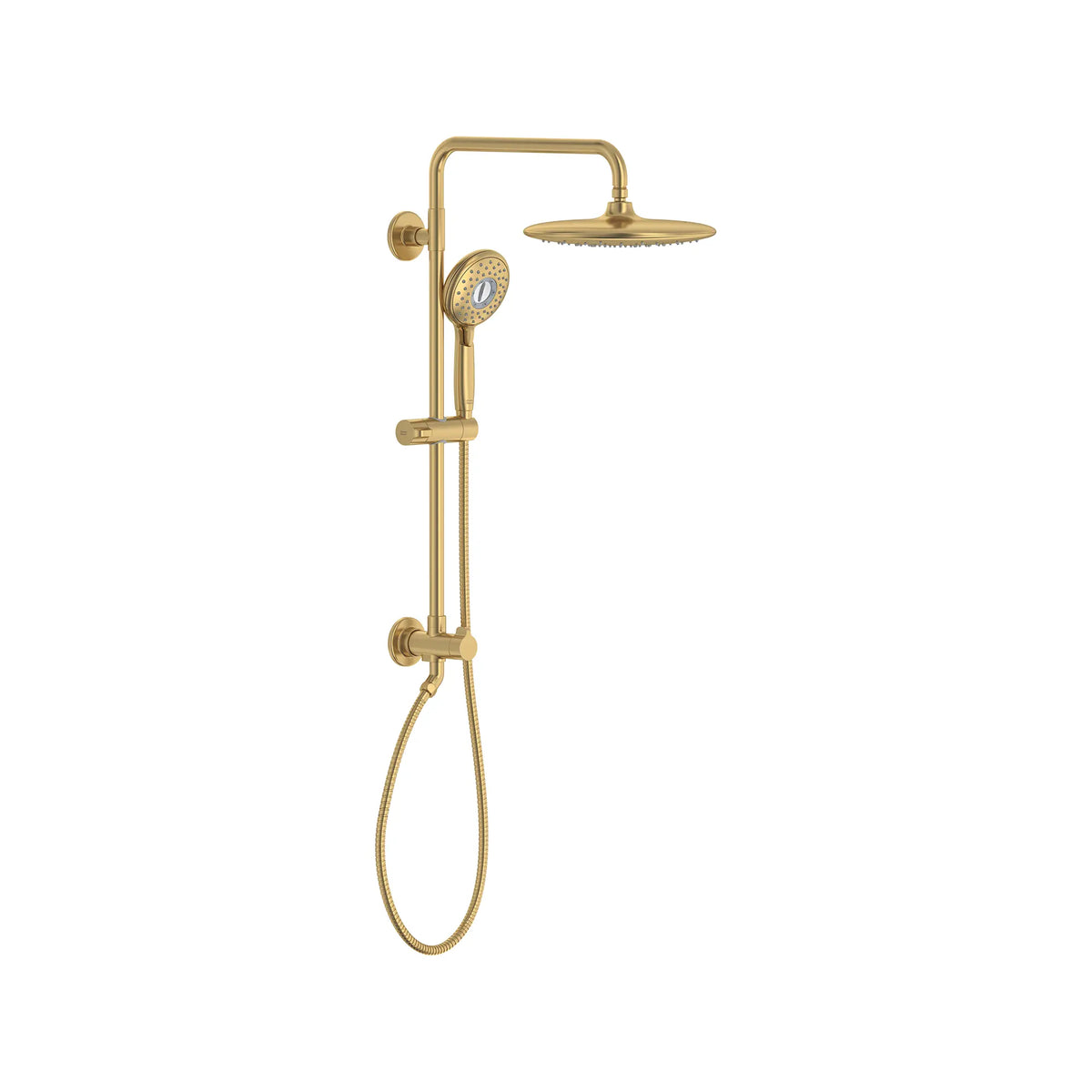 American Standard Spectra Versa 24-Inch 4-Function 1.8 gpm/6.8 L/min Shower System With Rain Showerhead - Brushed Cool Sunrise
