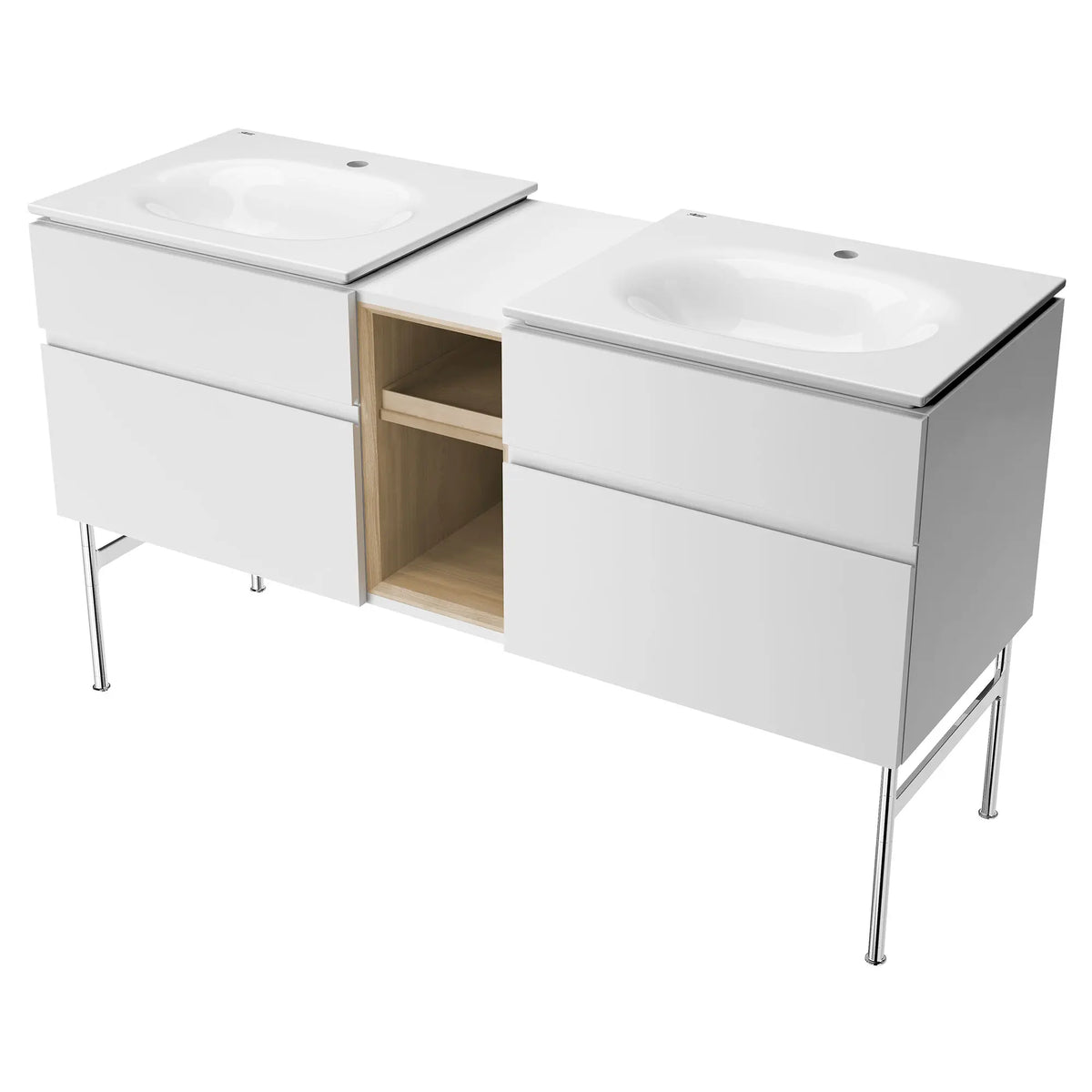 American Standard Studio S 24-Inch Vitreous China Vanity Sink Top Center Hole Only - details