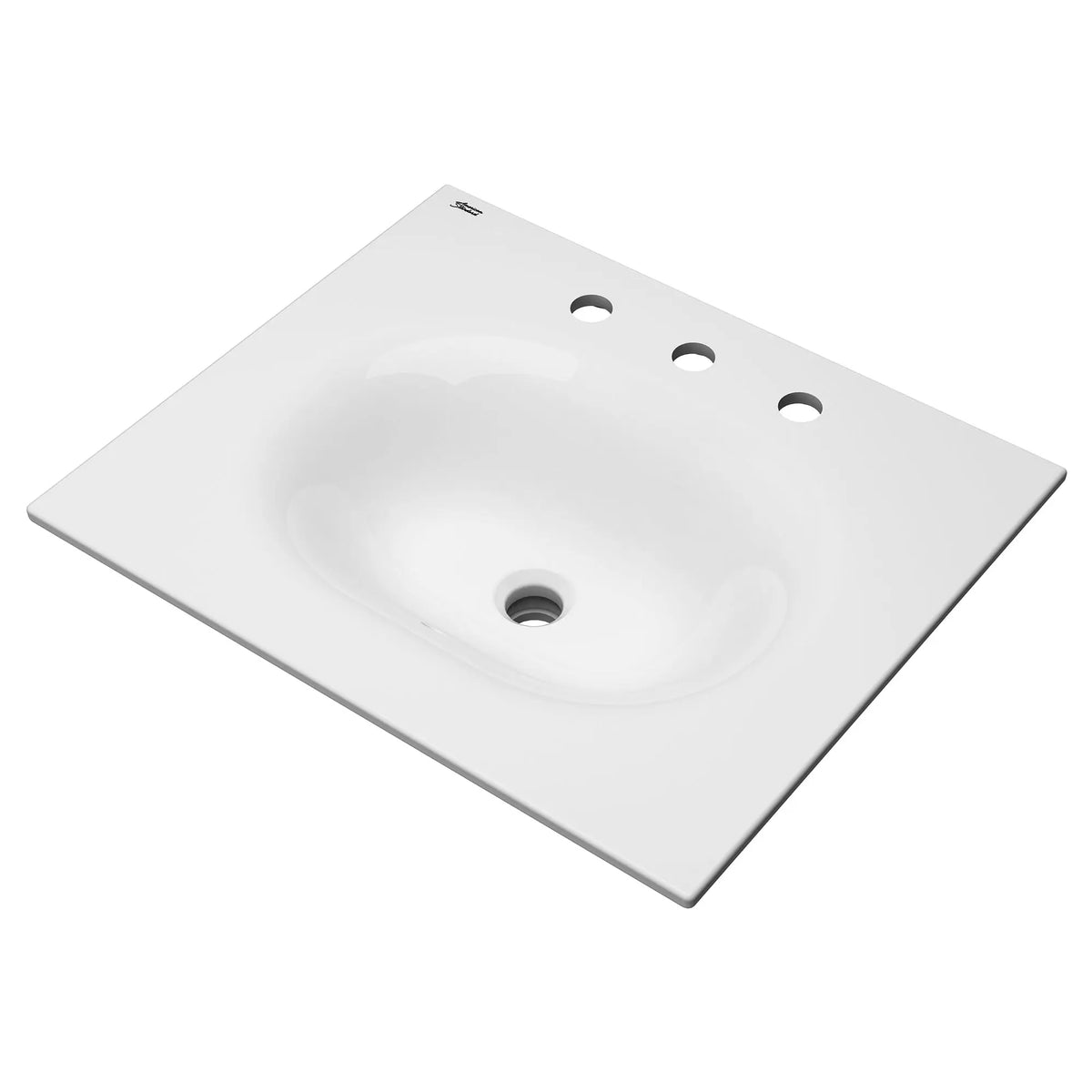 American Standard Studio S 24-Inch Vitreous China Vanity Sink Top 8-Inch Centers - details