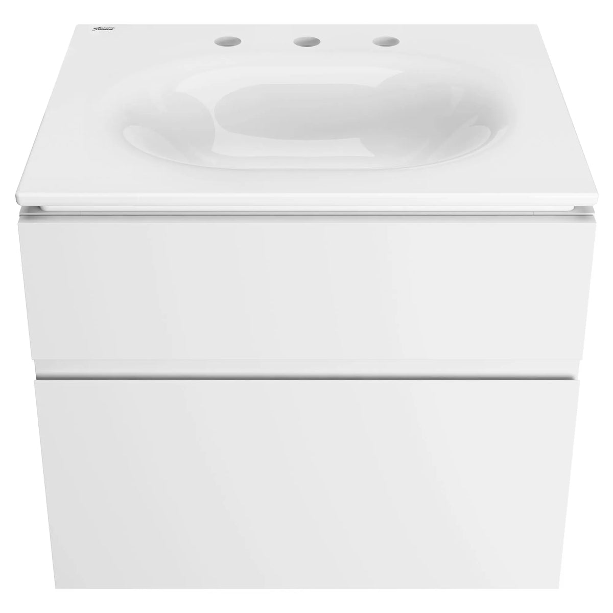 American Standard Studio S 24-Inch Vitreous China Vanity Sink Top 8-Inch Centers - details
